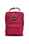 Zoozie Bags Mochila de Tamaño Midi Rojo Clarete